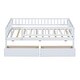 preview thumbnail 47 of 95, Roomfitters Twin Size Daybed Wood Frame with Two Storage Compartments, Space-Saving and Stylish Design for Any Room