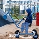 preview thumbnail 15 of 18, Gymax Sand Digger for Kids w/2-Handed Controls Flexible Shovel 360°