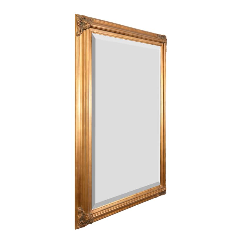 Mini Grand Victorian Mirror 24x36 Antique Gold
