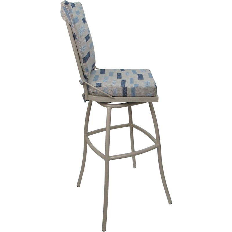 Outdoor Bar Stool Counter 26" 30" Extra Tall 34" - Jamey without Arms