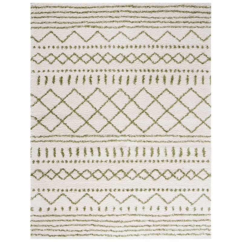 SAFAVIEH Arizona Shag Lotta Moroccan 1.2-inch Thick Rug