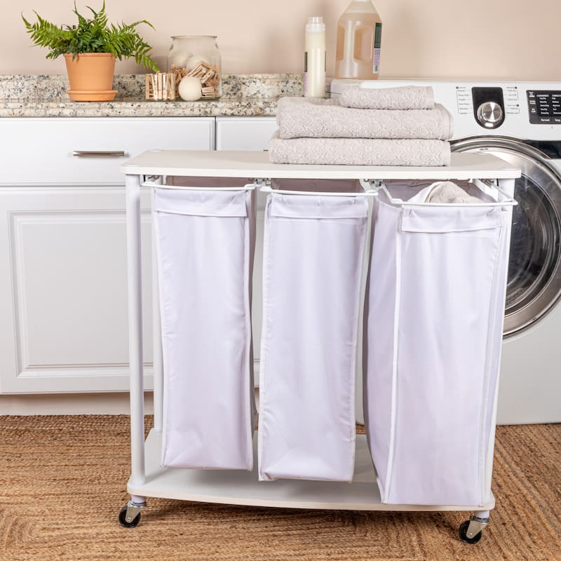 Household Essentials 3-Bag Laundry Sorter