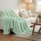 preview thumbnail 40 of 76, Superior Alaska Quilted Diamond Plush Fleece Blanket For Couch or Bed Throw - Sea Foam