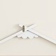 preview thumbnail 6 of 9, White Twin Size Pine Wood House-Shaped Floor Bed without Door
