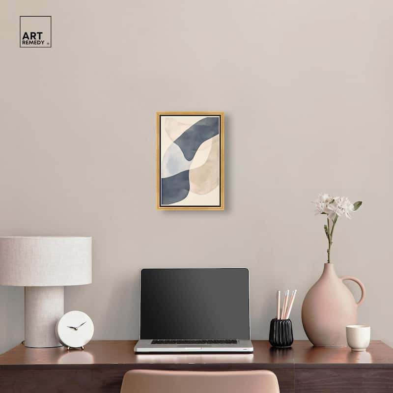 Ovals Canvas by Art Remedy
