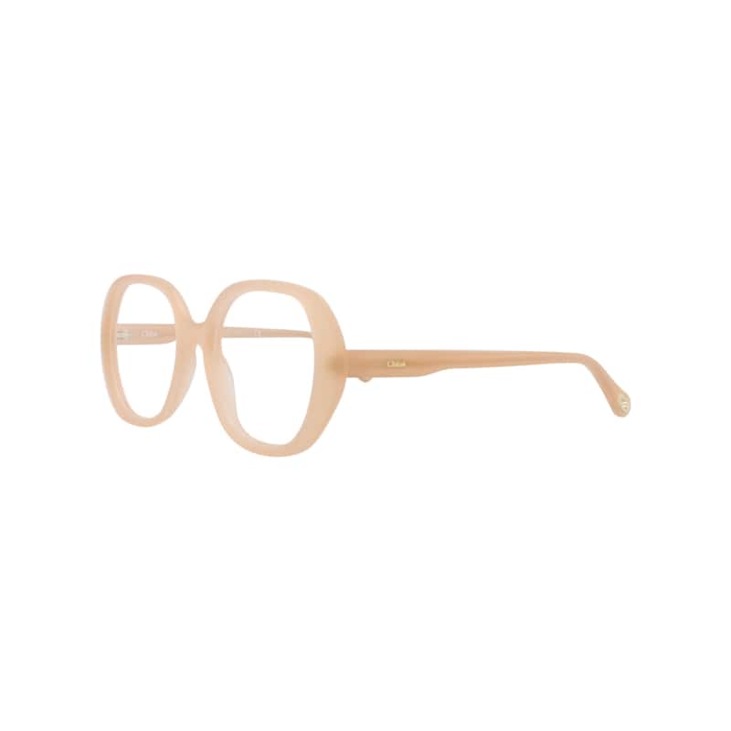 Chloé Square-Frame Bio Acetate Optical Frames - Nude Nude Transparent