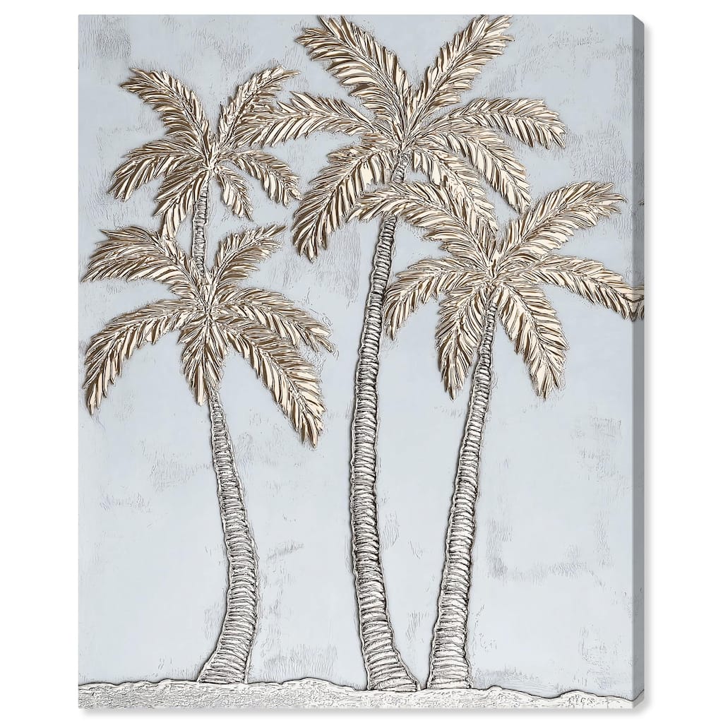 Palm Pantheon Canvas by Art Remedy, Gallery Wrapped