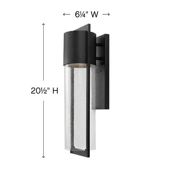 Hinkley Shelter Medium Wall Mount Lantern, Outdoor, 1 Light