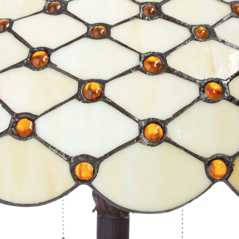 Tiffany-style Jewel Floor Lamp