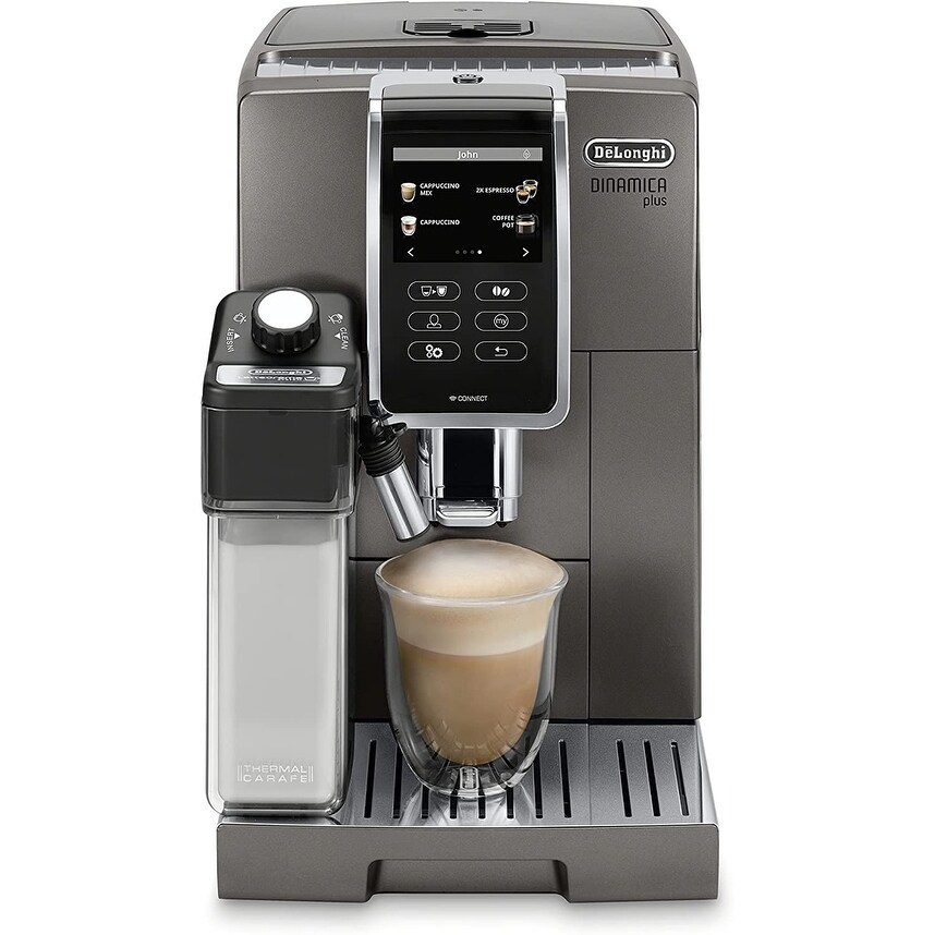 De Longhi Dinamica Plus Coffee Machine with LatteCrema System