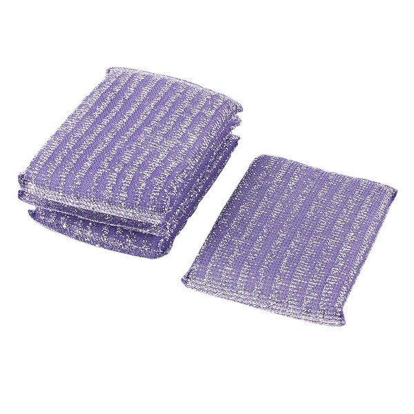 purple dish sponge