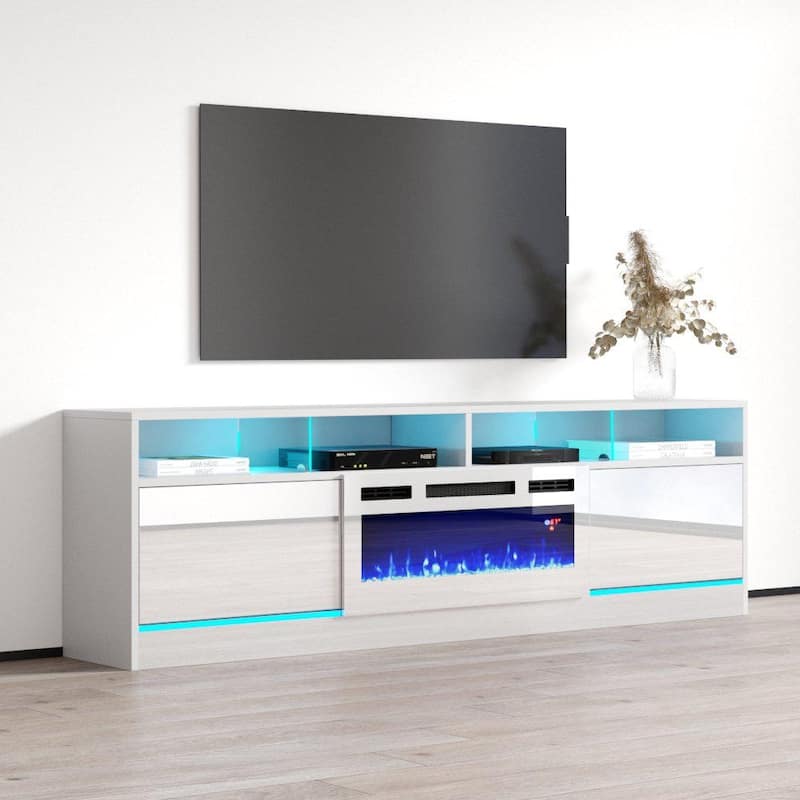 Disparo WH-05 Electric Fireplace 79" TV Stand