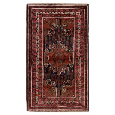 Teimani Brown Rug 3'10" x 6'9" - 3'10 x 6'9