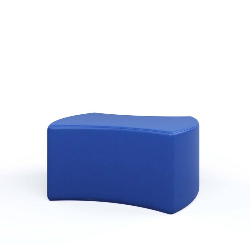 Versa Silvertex Soft Seating Collaborative Bowtie for Classroom - 18" Height - Baltic