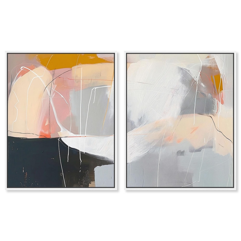 California in Haze Canvas Set of 2 by Art Remedy