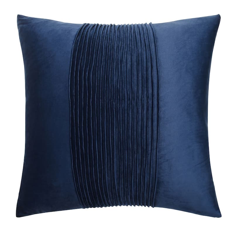 StyleCraft Dann Foley - Tuxedo - Velvet Tux Pleat Pillow