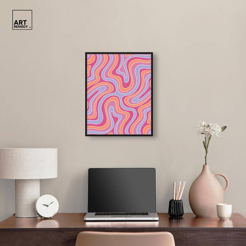 Retro Pop Gummy Bears Canvas by Art Remedy