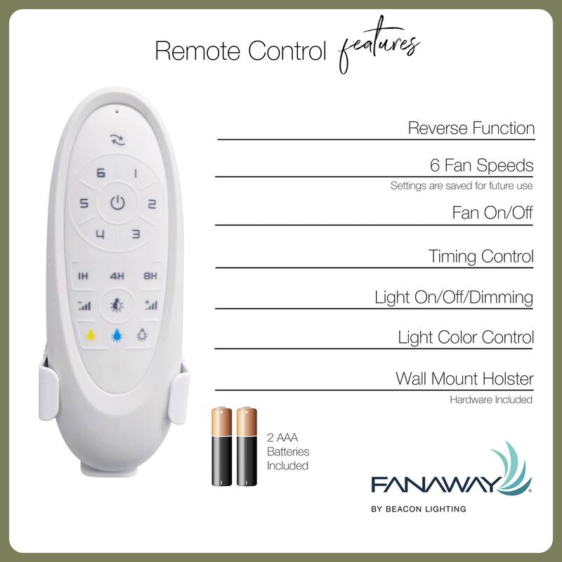 Fanaway Stroll 42-inch Retractable Ceiling Fan