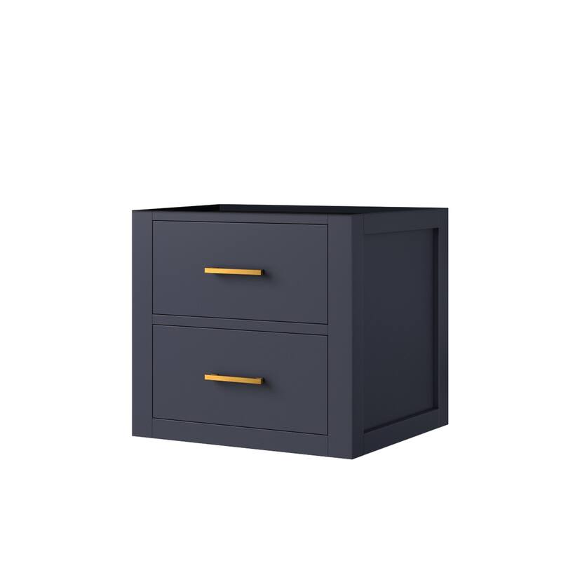 Castor Bath Vanity No Top, No Faucet, No Mirror