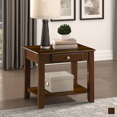 Elmira Wood End Table