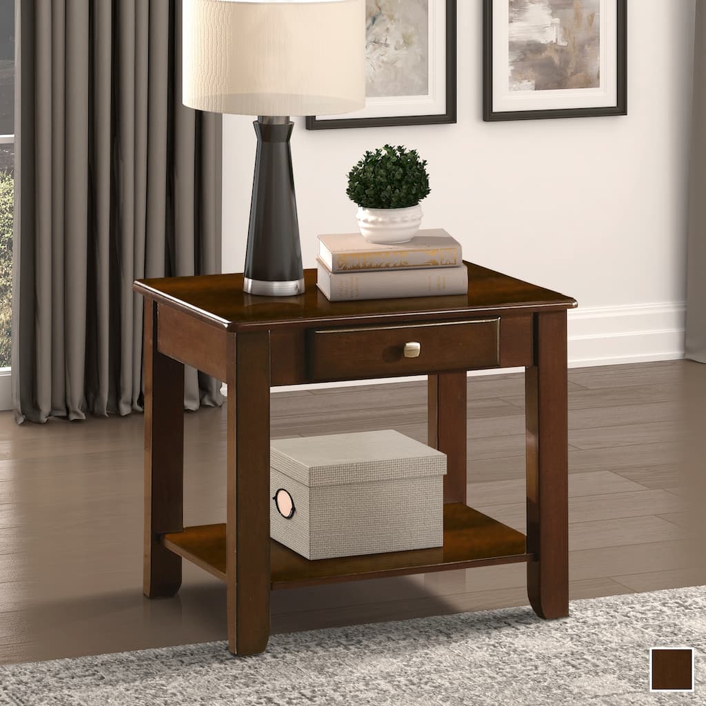 Elmira Wood End Table