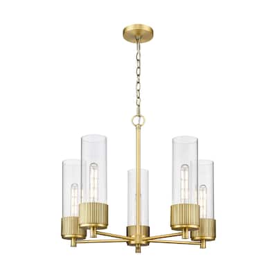 Innovations Lighting Bolivar - 5 Light 12" Chain Hung Chandelier.