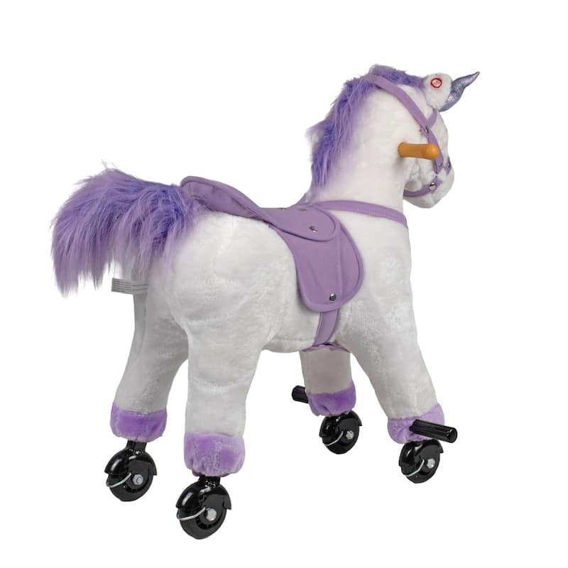 Walking Unicorn White with Sound