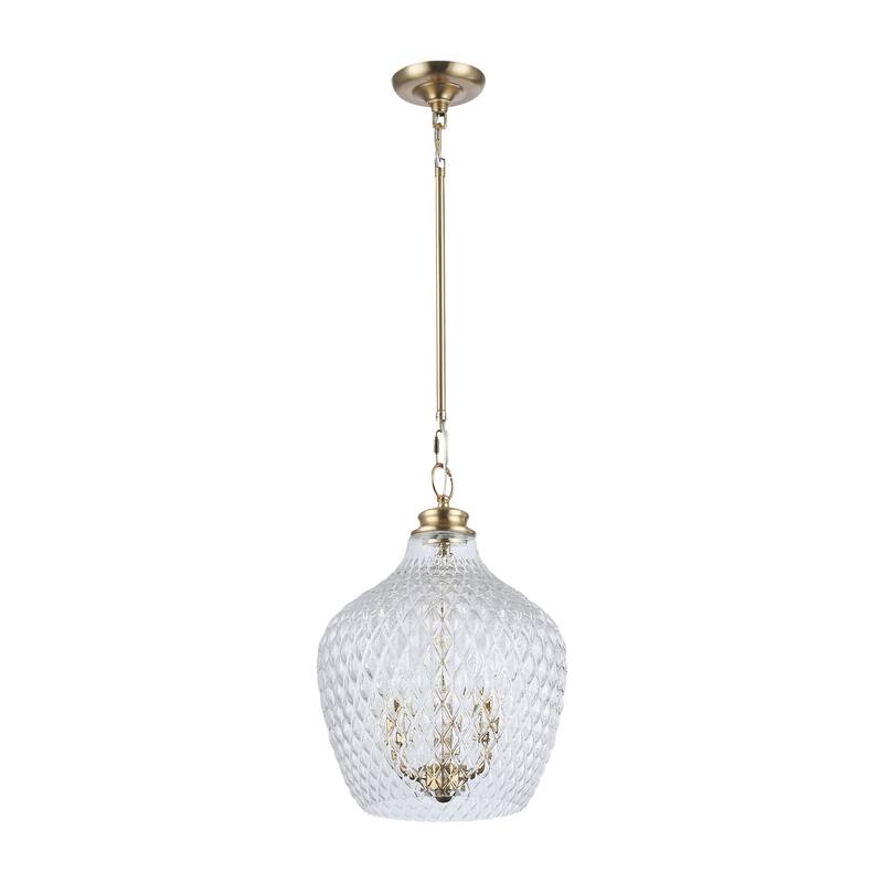 Golden Lighting Adeline 3-light Pendant in Modern Brushed Gold - 3 Light Pendant