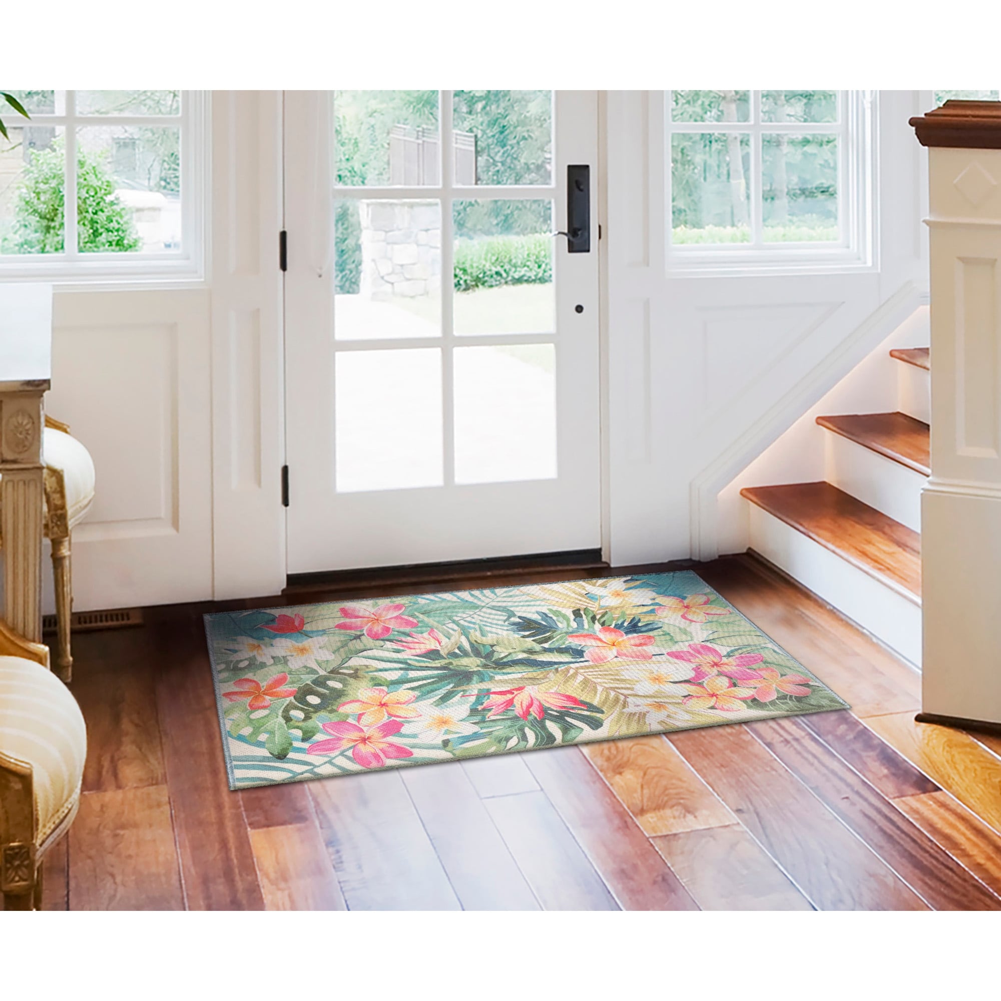 Lush Decor Impressions Paradise Indoor/Outdoor Mat