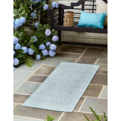 Outdoor Khence Collection Area Rug