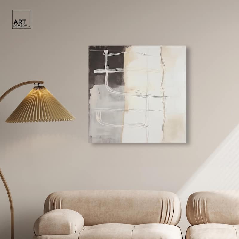 Gestural Glyphs I Canvas by Art Remedy, Gallery Wrapped
