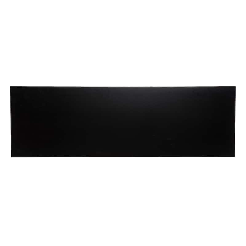 SEI Furniture Albers Contemporary Black Wood Media TV Stand for TV's up to 54"