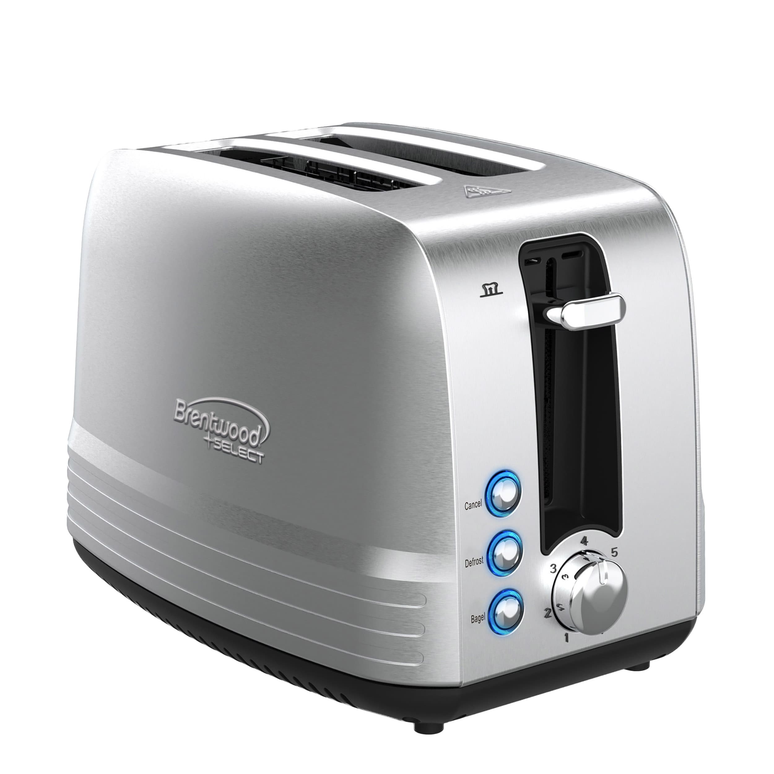 iTouchless See-Through Automatic Toaster (Silver)