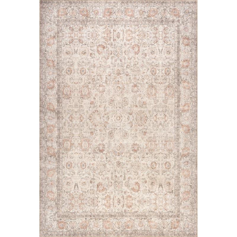 Nuloom Hillstone Collection Traditional Vintage Medallion Area Rug