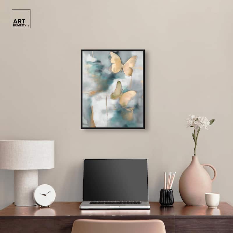 Butterflies Dream I Canvas by Art Remedy