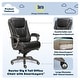 preview thumbnail 2 of 12, Serta Baxter Big and Tall Smart Layers Ergonomic Executive Office Chair, Black/ Gray