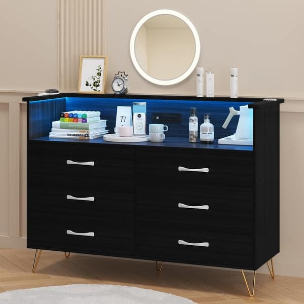 black and pink dresser Pink Painted Furniture with Black Wood Knobs