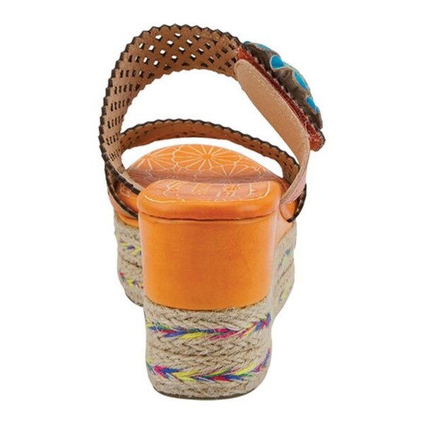 orange espadrille sandals