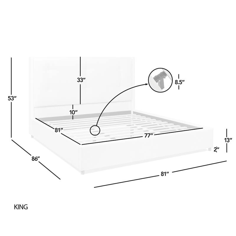 Miramar Tufted Platform Bed