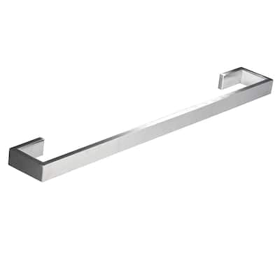 24 in. Square Wall Mounted Towel Bar Stainless Steel Towel Holder
