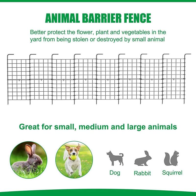 Decorative Metal Wire Garden Fence