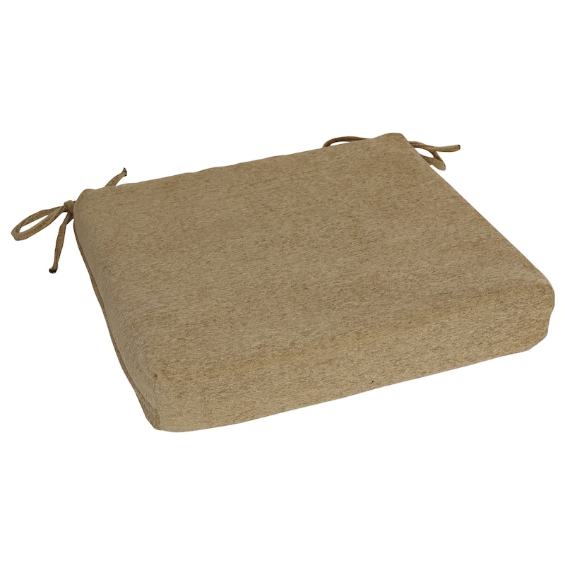 20-inch by 19-inch Jacquard Chenille Chair Cushion - 20 x 19 - Hawthorne Multi - Single