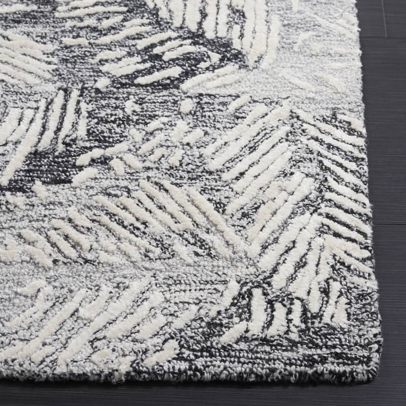 SAFAVIEH Handmade Glamour Shag Contemporary Rug