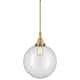 Option Brushed Brass / Clear