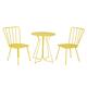 The Novogratz Poolside Collection Heidi 3 Piece Outdoor Bistro Set 3 Piece