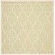 preview thumbnail 118 of 131, SAFAVIEH Handmade Cambridge Maybell Moroccan Trellis Wool Rug 6' x 6' Square - Light Green/Ivory