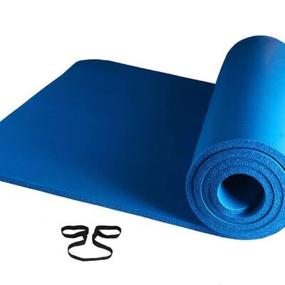 Gym Household 8mm Thickened Pure Color Anti-skid Yoga Mat