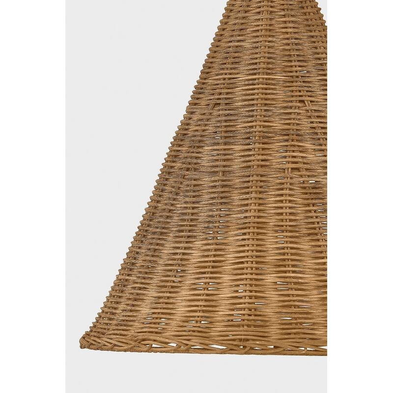 Hudson Valley Lighting MDS2102 Kensington 15" Wide Pendant with Walnut