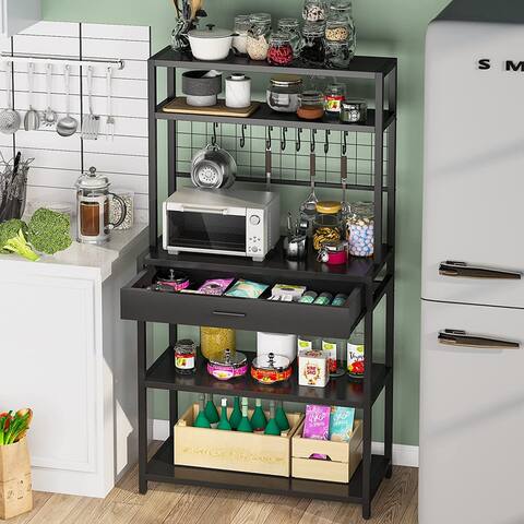 5-Tier Kitchen Utility Storage Shelf - N/A