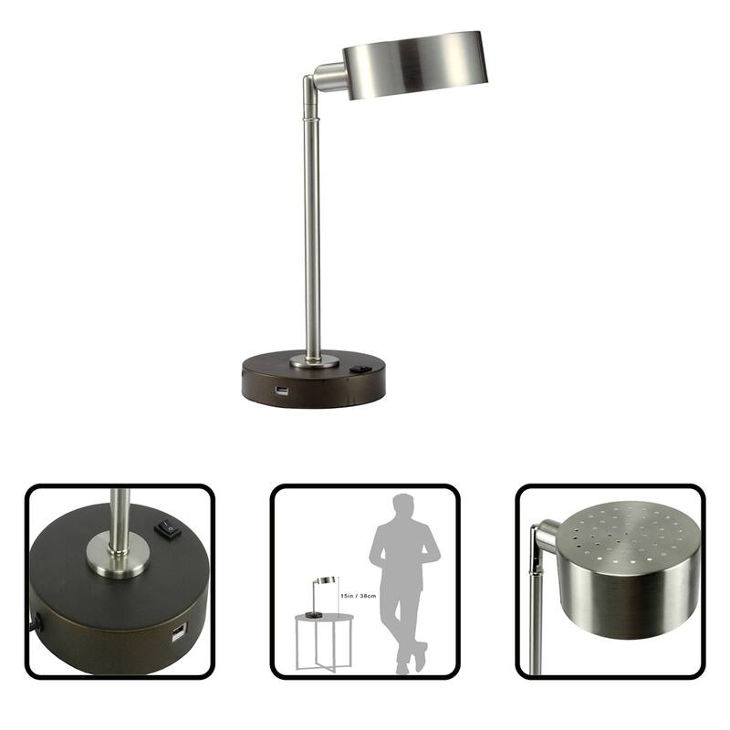 USB Port LED Study Desk Lamp